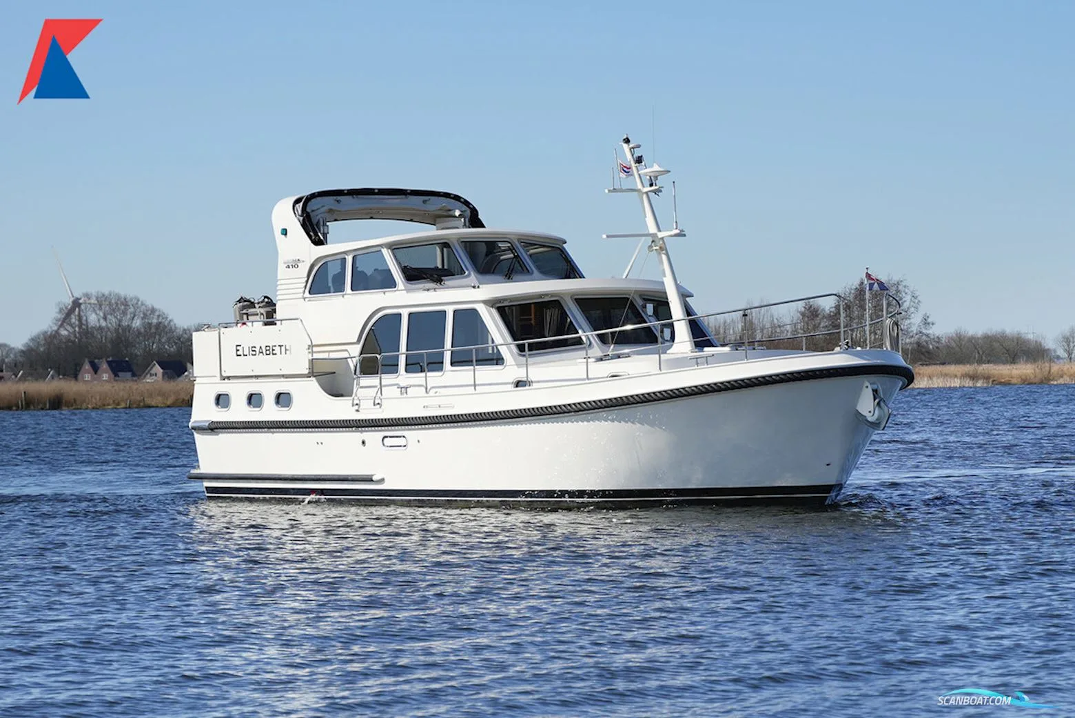 Linssen Grand Sturdy 410 AC Variotop Met Stabilisator used - photo 1