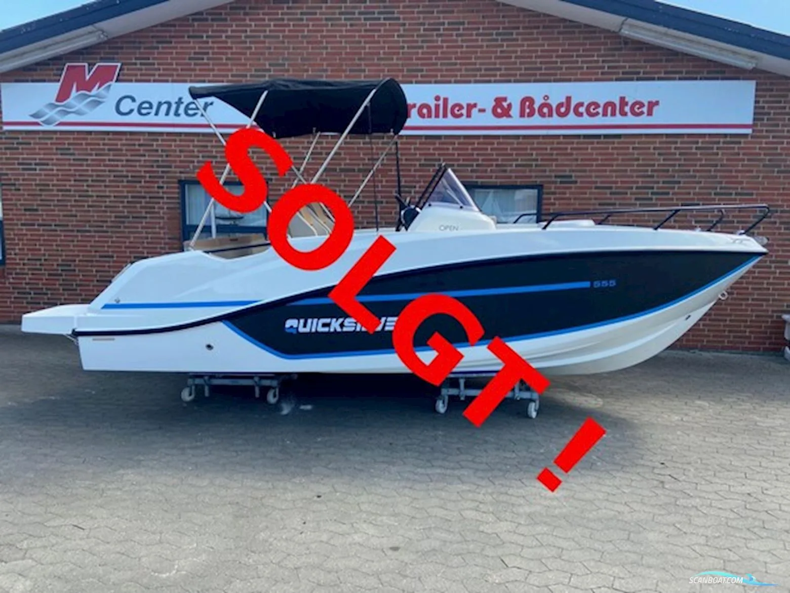 Quicksilver Activ 555 Open m/Mercury F100 hk - Solgt ! usato - foto 1