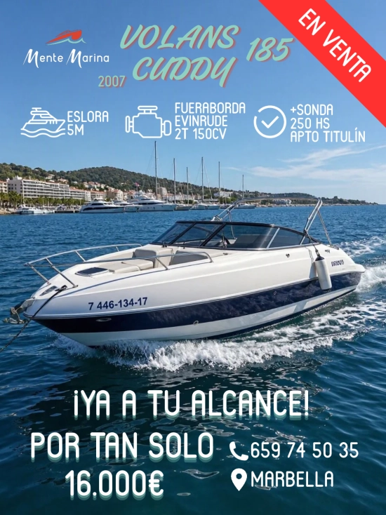 Volans Cuddy 185 usato - foto 1