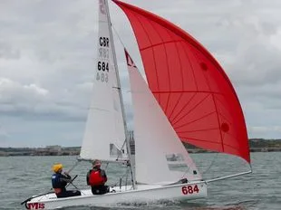 Melges15 sailing dingy used 8 times. used - photo 1