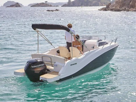 Quicksilver 555 Cabin/115 CV gebraucht - Foto 1