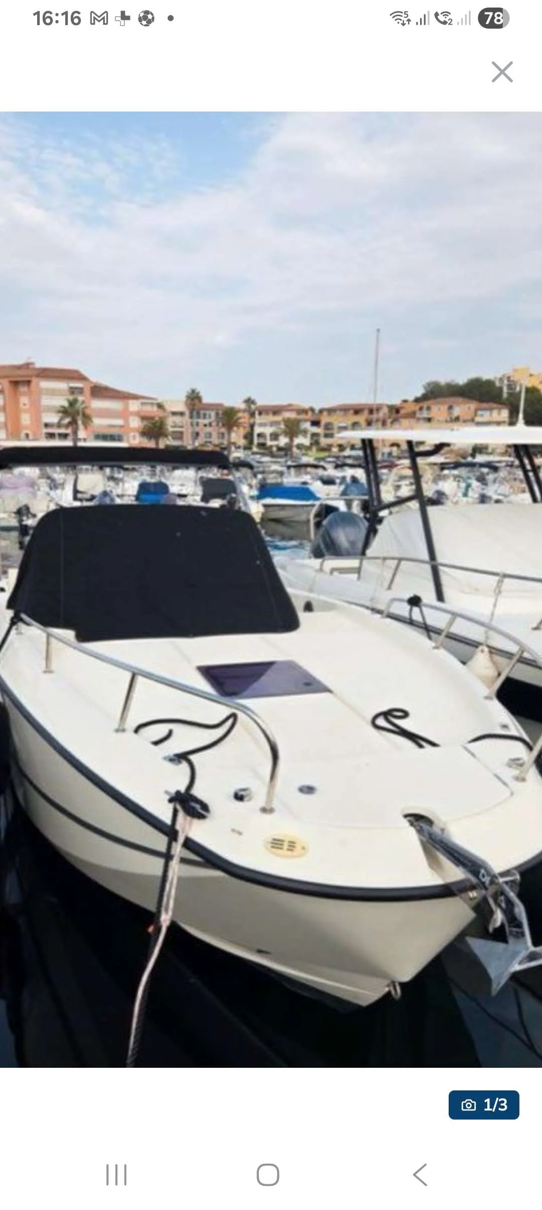 Quicksilver ACTIV 755 SUNDECK used - photo 1