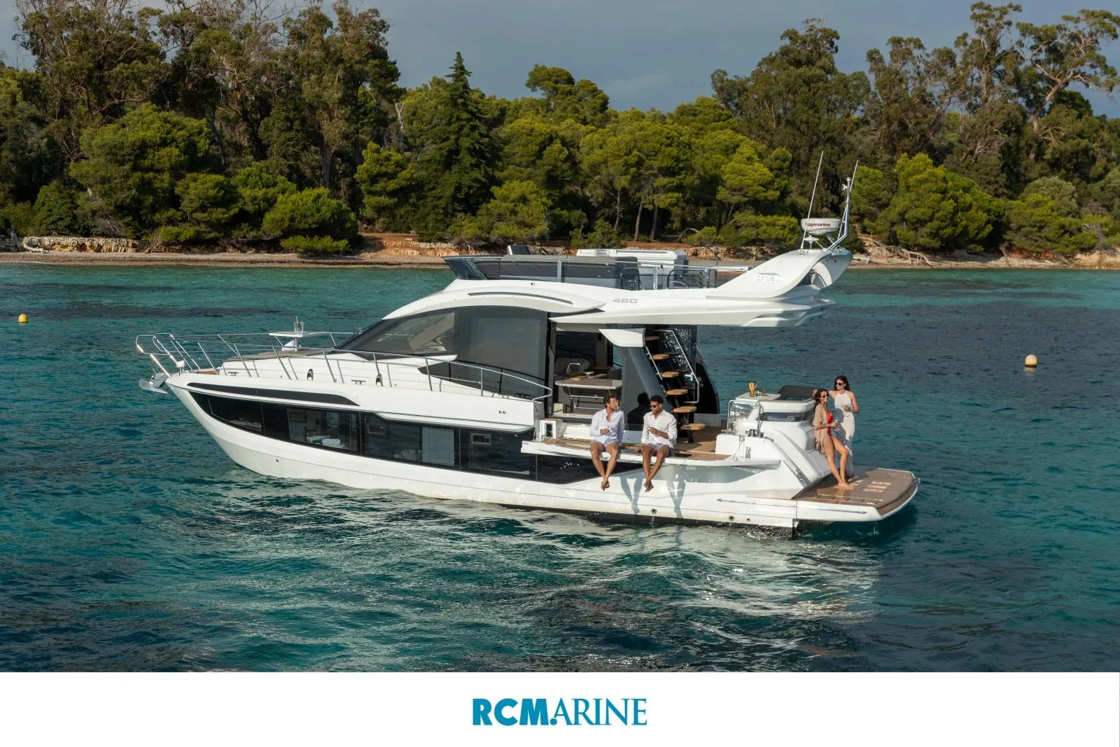 Galeon 480 fly new model usato - foto 1