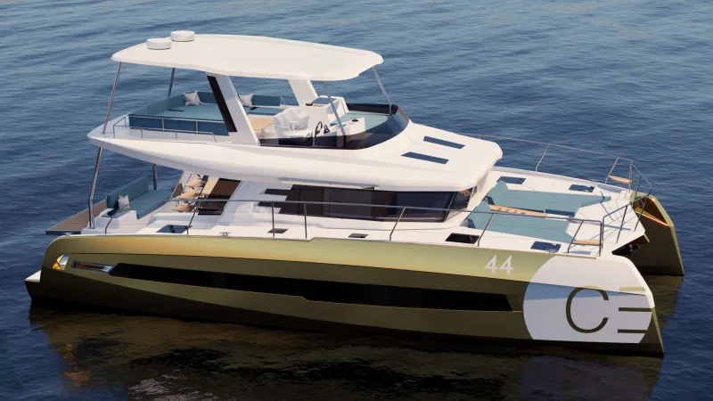 Cervetti 44 Catamaran Power used - photo 1