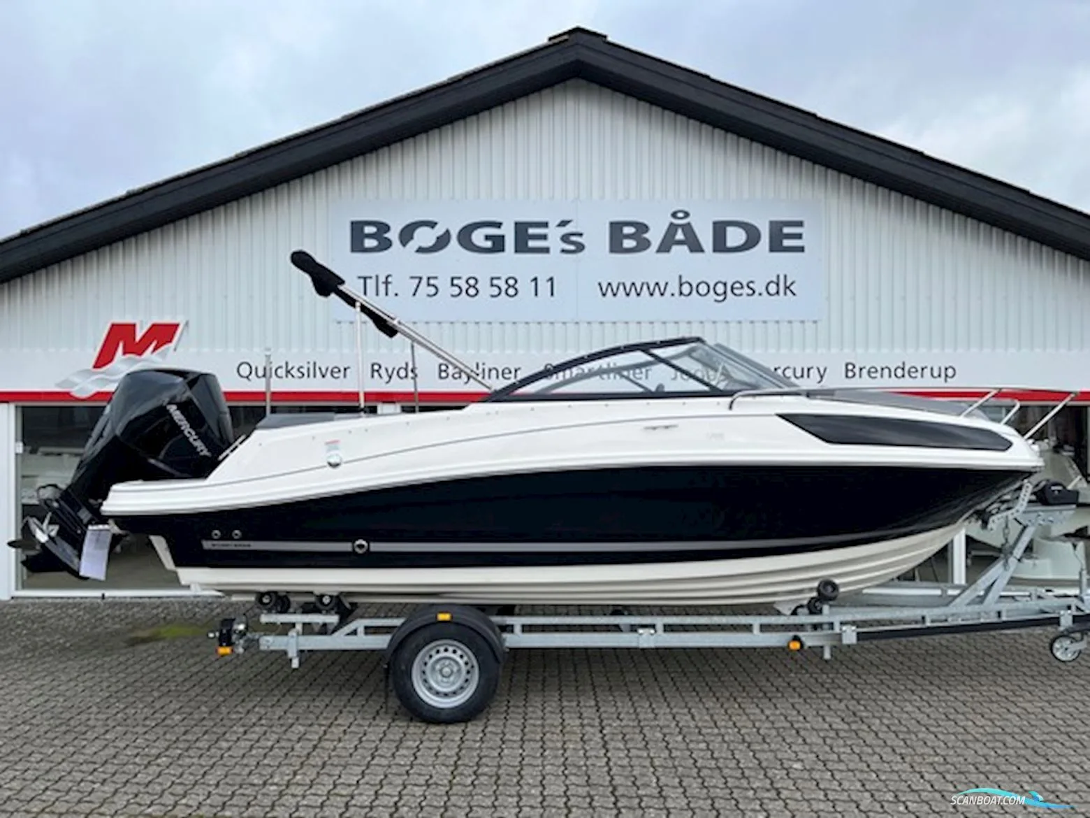 Bayliner VR5 Cuddy Med Mercury F200 XL-Efi DS V6 - Inkl. Udstyr gebraucht - Foto 1