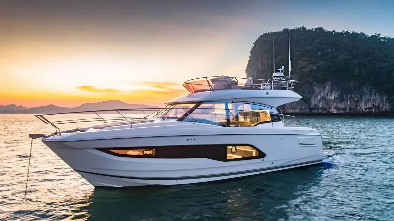 Jeanneau Prestige 420 fly gebraucht - Foto 1