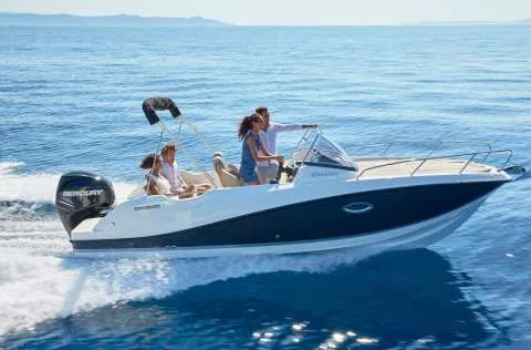 Quicksilver 675 Sundeck + Mercury F150 SUR COMMANDE gebraucht - Foto 1