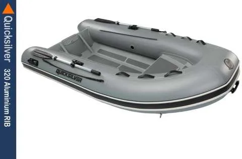 Quicksilver Inflatables 320 Aluminium RIB PVC usato - foto 1