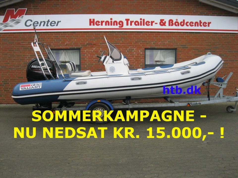 Valiant V-570 rib m/Mercury F150 hk EFI 4-takt o usato - foto 1