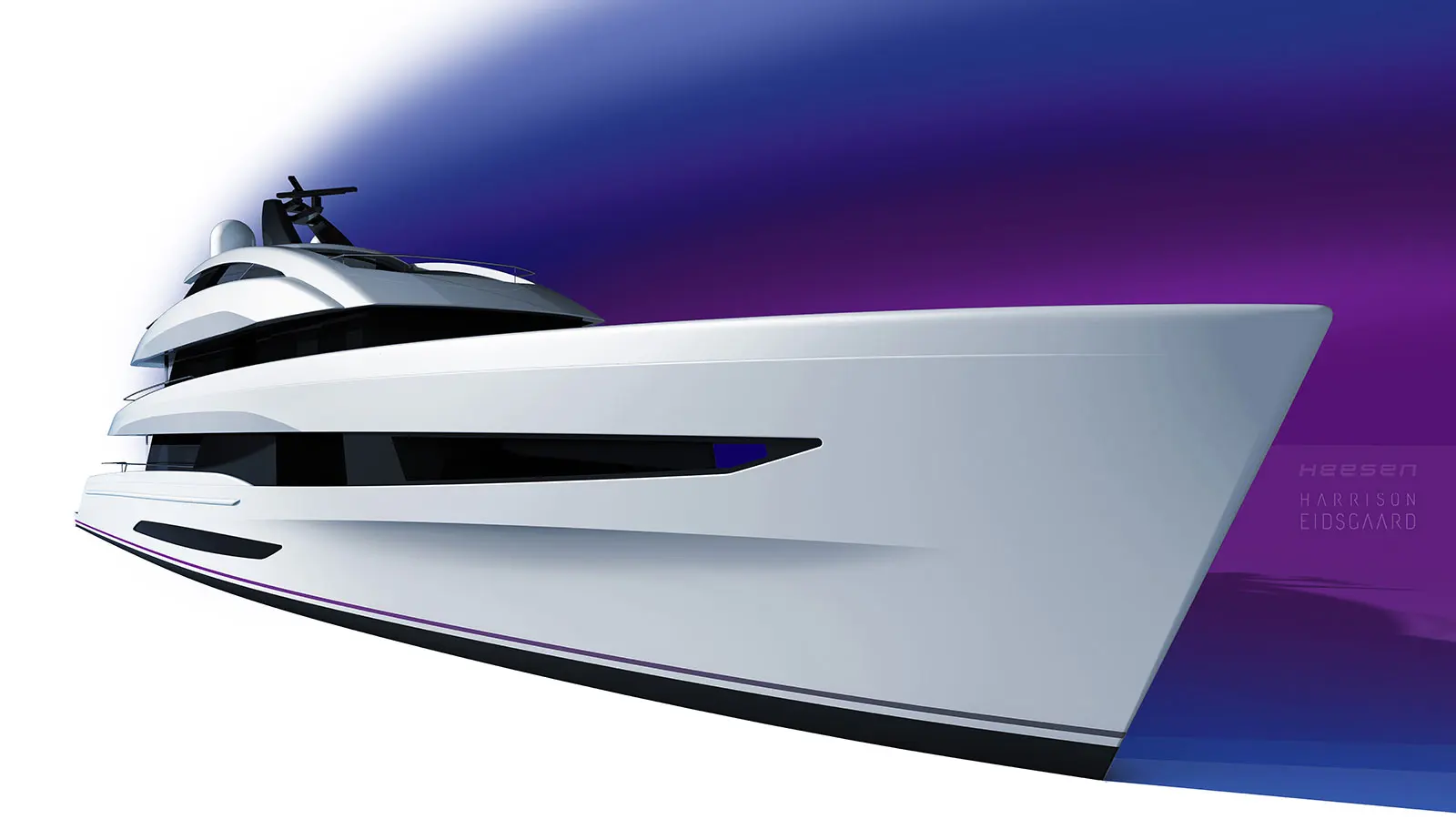 Heesen 50m Steel Displacement