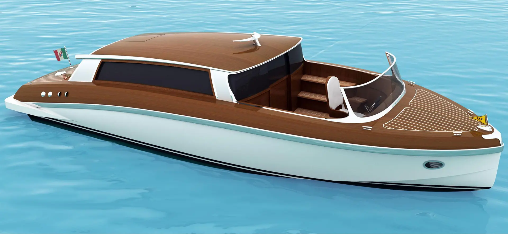 Wooden Boats Taxi Tender