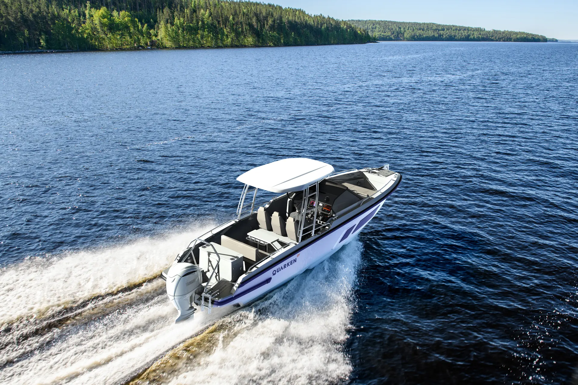 Quarken Boats Quarken 27 T-Top
