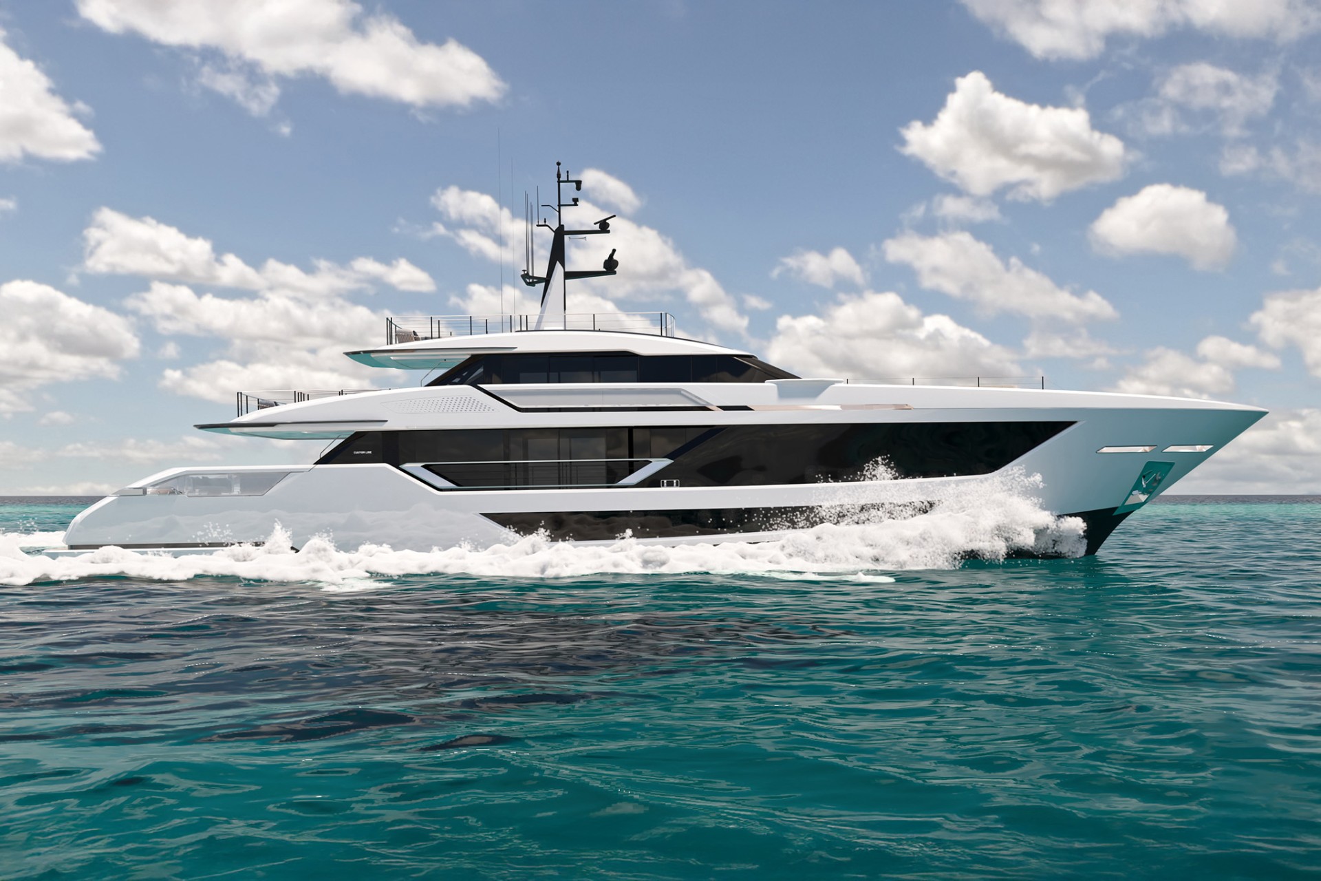 Custom Line Saetta 128'