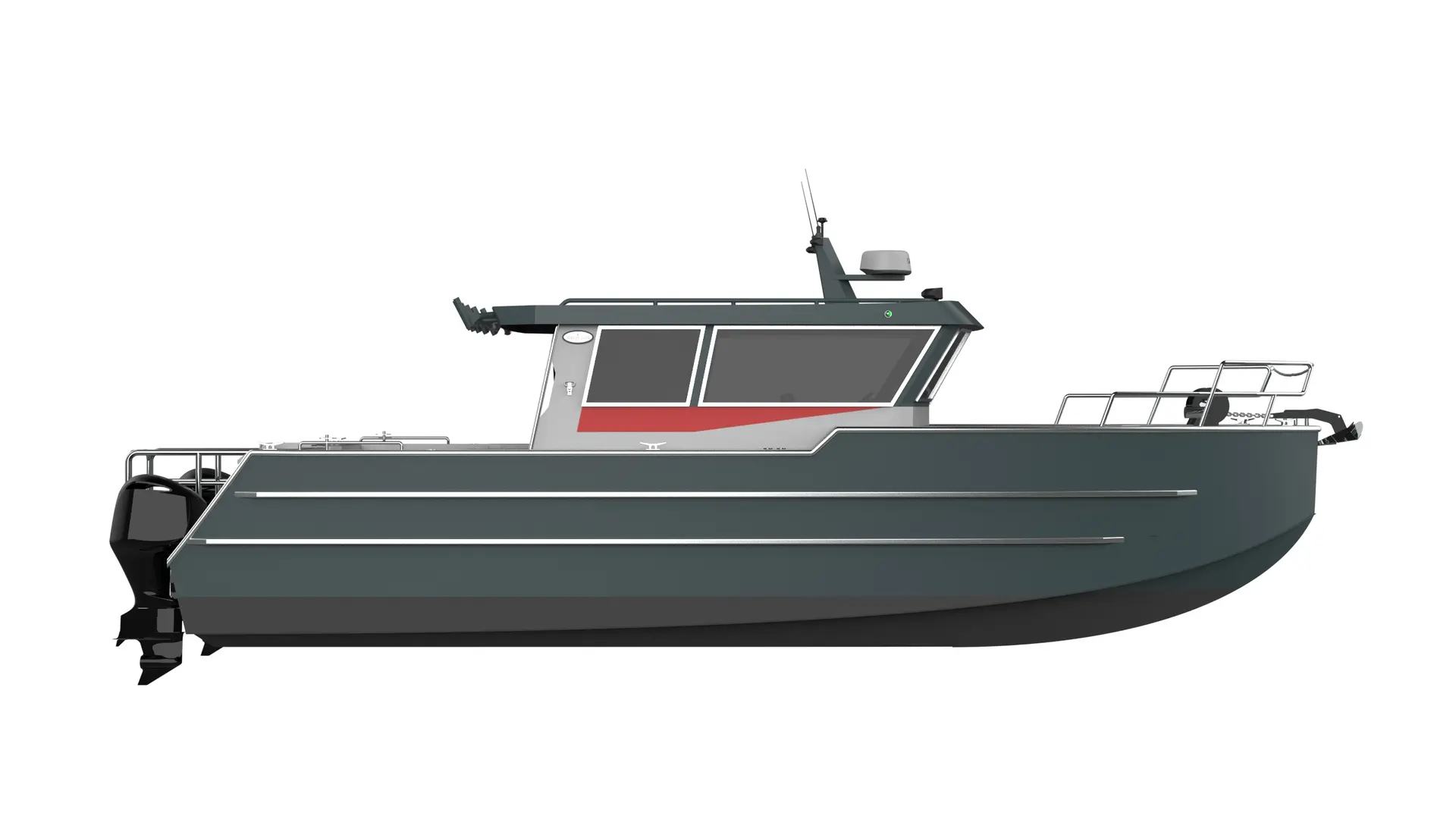 Bering Marine BM36 FC Bow Ramp
