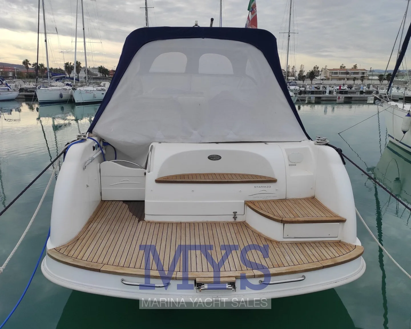Stabile STAMA 33, photographie d'annonce montrant le bateau entier, offre BTjEyozKg52NdZkcGowy