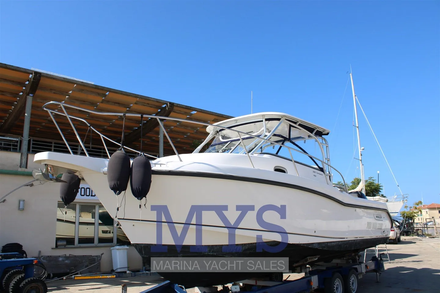 Boston Whaler 285 Conquest de 2006, vue du bateau annoncé 7