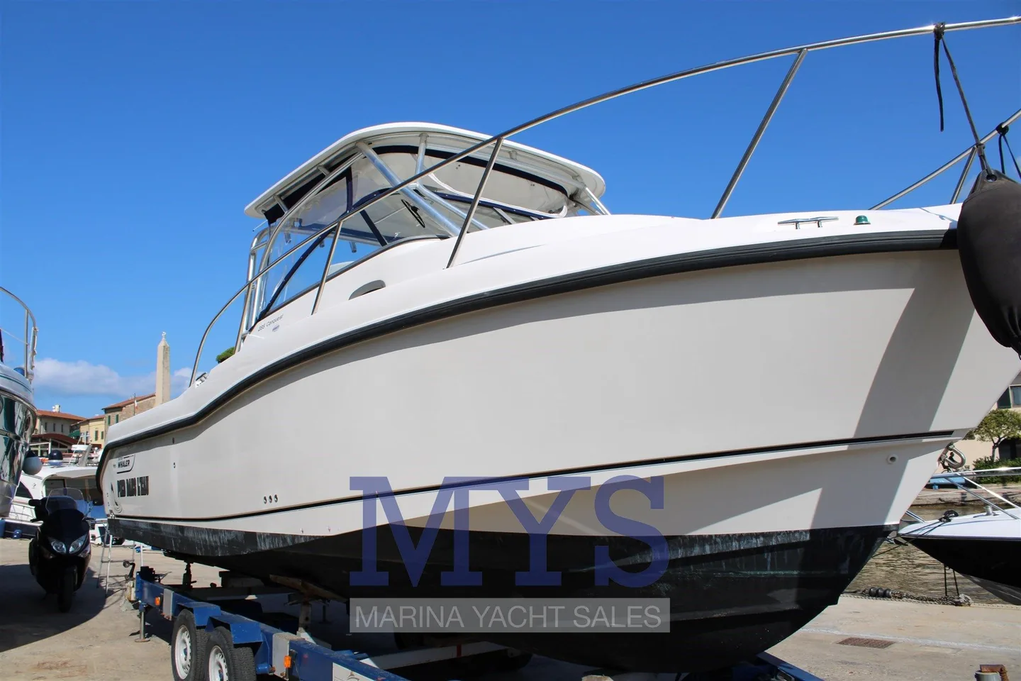 Boston Whaler 285 Conquest de 2006, vue du bateau annoncé 9